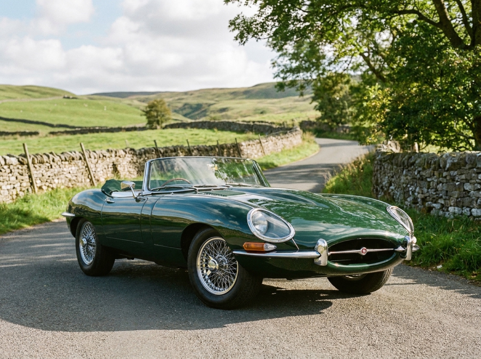 Classic Jaguar E-Type — eligible under 25-year rule